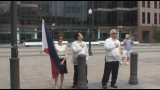 Philippine Flag Raising in Columbus Ohio 2010 [upl. by Johathan]