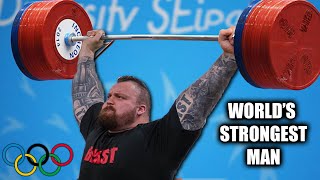 Strongman Tries OLYMPIC LIFTING Ft Chloe Brennan [upl. by Dory662]