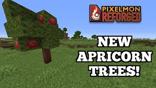 How the New Apricorn Trees Work in Pixelmon [upl. by Cassey]