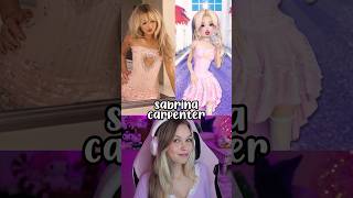 THEME  Popstar 🎤💕 I did Sabrina Carpenter roblox dresstoimpress [upl. by Maziar376]