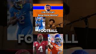 Boise State college football playoff wants who 🤔 shorts cfb boise football sports trending [upl. by Lillywhite]