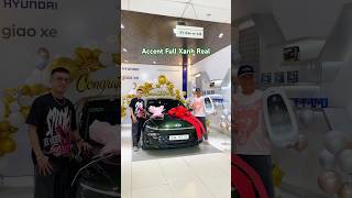 Anh Trai Dân Chất Chơi Sơn lại Full Xe All New Accent Thành Màu Xanh rêu accent2024 [upl. by Marlie]