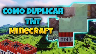 ✅COMO DUPLICAR TNT Dinamita en Minecraft Tutorial Truco [upl. by Dusza443]