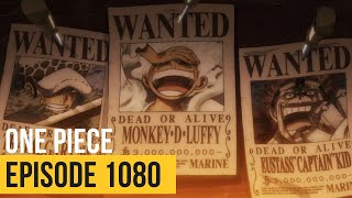 ONE PIECE EPISODE 1080  BOUNTY LUFFY DAN YONKO BAHARU [upl. by Tristram]