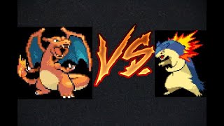 Charizard Vs Typhlosion Rap Battle rapbattle pokemon [upl. by Attelocin892]