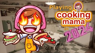 Playing Cooking Mama in 2024  I cant cook [upl. by Anniala]