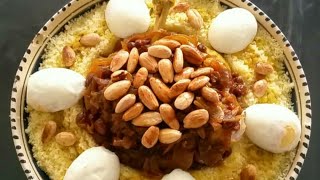 Couscous tfaya au poulet [upl. by Blain]