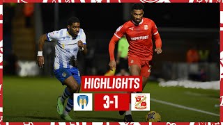 Match Highlights Colchester United v Swindon Town [upl. by Kimberly]