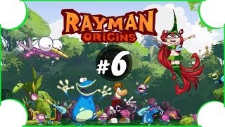 Zagrajmy w Rayman Origins 6  Świątynia Łaskotek  Świat 6 [upl. by Civ]