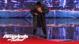 Kenichi Ebina Performs an Epic Matrix Style Martial Arts Dance  Americas Got Talent [upl. by Cand12]