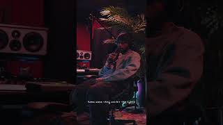 6LACK  Inwood Hill Park Acoustic verse 2 [upl. by Yelyr]