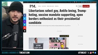 TRUMP WON Libertarian Convention LEFTIST Wins Nomination Sparking MASS EXODUS To TRUMP amp GOP 2024 [upl. by Englis381]