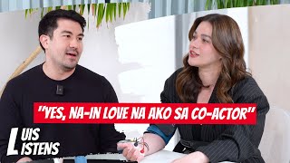 LUIS LISTENS TO BEA ALONZO Yes nain love na ako sa CoActor  Luis Manzano [upl. by Adnihc880]