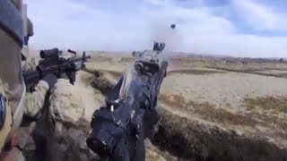 SAW Gunner and 40mm Eliminate Insurgent Ambush [upl. by Searcy]