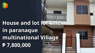 House and lot for sale in parañaque multinational Village [upl. by Ursas590]