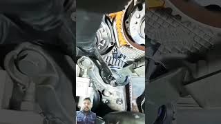 Today working engine oil timing belt adjustment Tool automobile video [upl. by Naashar]