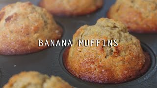 BEST Banana Muffins Recipe [upl. by Burkhart91]