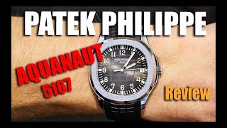 Patek Philippe Aquanaut Review [upl. by Dnumde]