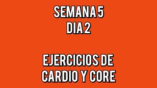 Día 18  Rutina de Cardio y Core fit entrenadondeestes personaltrainer [upl. by Drofnas975]