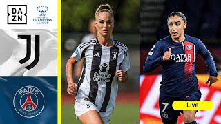 Juventus vs Paris SaintGermain  UEFA Womens Champions League Qualifier 1st Leg [upl. by Nolahp246]