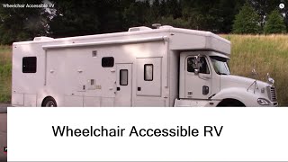 Wheelchair Accessible RV [upl. by Rentsch]