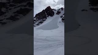 Skier triggered avalanche Gardner Headwall 1 June  2024 [upl. by Salema]