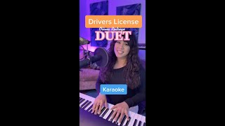 Drivers License Olivia Rodrigo Duet Sing With Me [upl. by Fokos646]