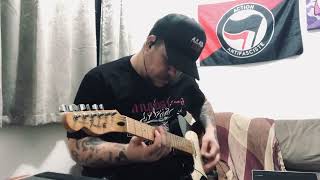 Municipal Waste  Breathe Grease Guitar Cover [upl. by Uella]