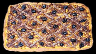 How to Make French PISSALADIÈRE Provençal Pizza [upl. by Spohr454]