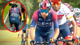 Egan Bernal Rides as Domestique on the Flat  What Next for Tour de France Champion [upl. by Aeniah]