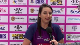 COPA MUNDO FUTSAL MUNDIAL FEMININO  TABOÃO X BARATEIRO  28062024 [upl. by Lilahk]