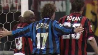 FC Internazionale  Doppietta di Simeone vs Milan [upl. by Harraf]