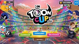 Toon Cup 2020  Street Football Cartoon Networks Games [upl. by Alicea890]