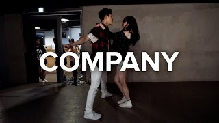 Company  Justin Bieber  Bongyoung Park Choreography [upl. by Gelasias]