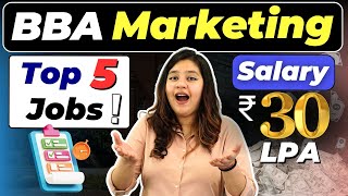 💥5 HIGH PAYING Marketing Jobs You Should Consider🔥After BBA Jobs BBA BBACourse BBAJobs [upl. by Bricker603]