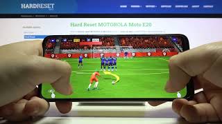 Motorola Moto E20  Fifa Mobile Gameplay Presentation [upl. by Radie829]