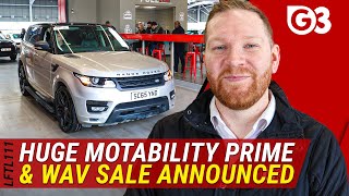 MOTABILITY ELITE CARS amp WHEELCHAIR VEHICLES EVENT ANNOUNCED  Live From The Lanes 111 [upl. by Uzzi]