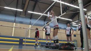 Sport Belicht Daphne Knijff  Volleybalster [upl. by Sadoc103]