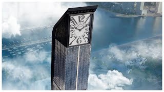 Dubai UAE Aeternitas Tower  Dubai Is Building The World’s Tallest Residential Clock Tower [upl. by Auqeenahs694]