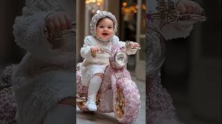 Baby Fashion Show shorts cute fashion baby AI runway fyp viral かわいい kawaii [upl. by Mendelson]