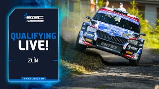 🔴 Qualifying LIVE  ERC Barum Czech Rally Zlín 2023 [upl. by Ammadis]