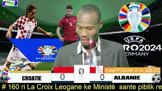 CROATIE VS ALBANIE  ANALYSE AVANT MATCH EURO2024 [upl. by Akerdal]