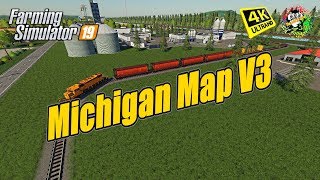 Farming Simulator 19 Maps  Michigan Map  in 4K Resolution [upl. by Jasmina]