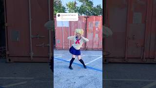 The Vampire  Toga Himiko Cosplay Dance Cover My Hero Academia [upl. by Eidnalem588]