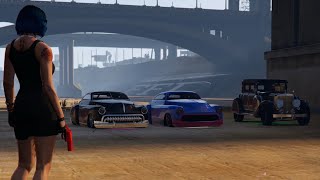 GTAV Classic Cars “Meet” [upl. by Neelak456]