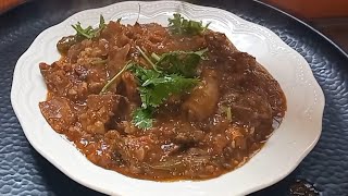 goat lungs masala recipe phepsa ka salan recipe aattu nurai eeral masala recipe [upl. by Tingey]