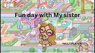 fun sister day isa joinedJugando con mi hermana isa se unio [upl. by Eicak772]