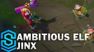 AMBITIOUS ELF JINX SKIN SPOTLIGHT  LEAGUE OF LEGENDS [upl. by Acherman295]