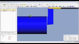 ESPRIT CAM  2 Axis Lathe [upl. by Knipe]