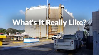 The Panama Canal  Visiting the Miraflores Locks and Gatun Lake near Panama City [upl. by Dhaf66]